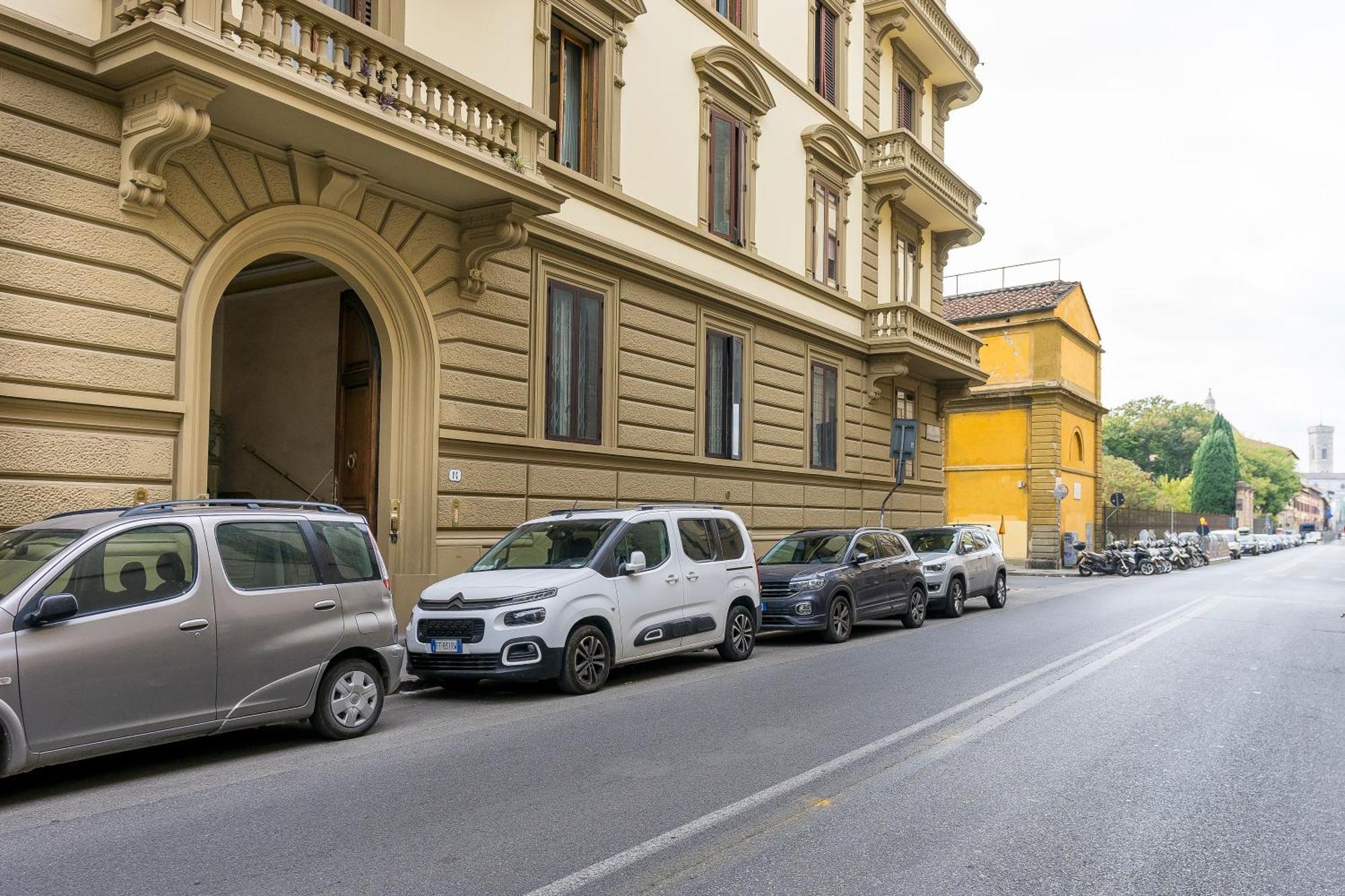 San Marco White Appartamento Luxury Con Garage Su Richiesta Firenze Eksteriør billede